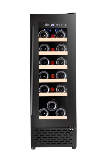 Culina UBBKWC30 30cm Freestanding Wine Cooler - Black