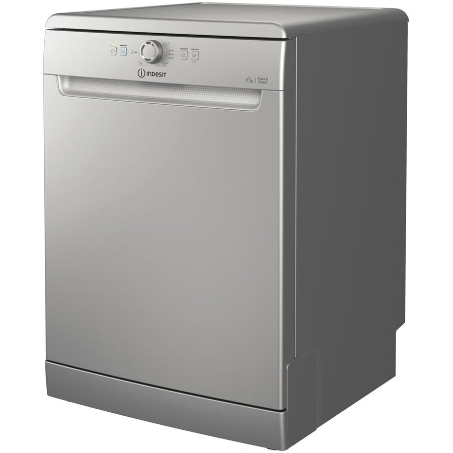 Indesit D2FHK26SUK Fast&Clean 14 place setting dishwasher - Silver