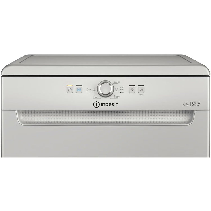 Indesit D2FHK26SUK Fast&Clean 14 place setting dishwasher - Silver