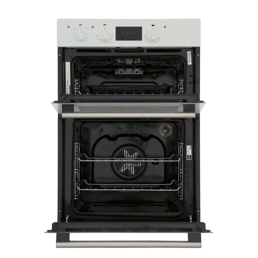 Hotpoint dd2540wh double oven discount