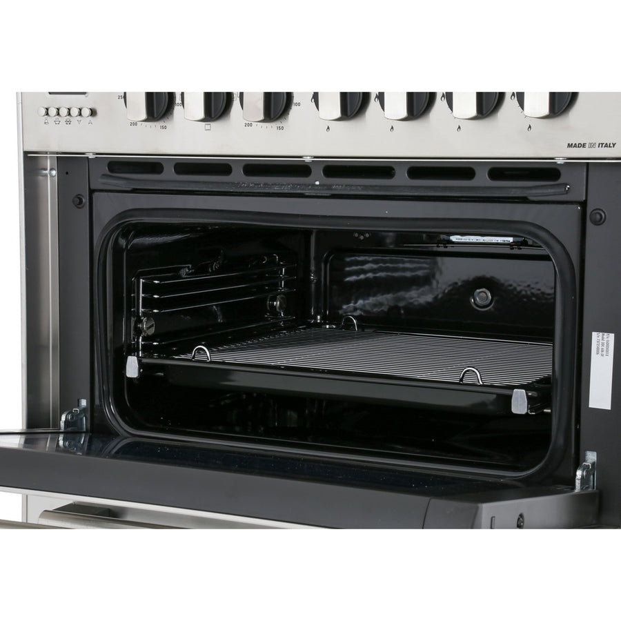 DDC606DF De'Longhi dual fuel cooker in stainless steel