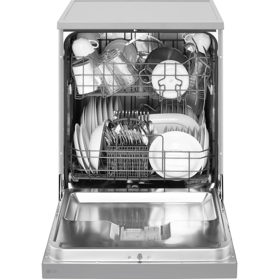 LG DF030FL 13-place setting Freestanding dishwasher - Silver