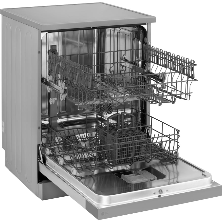 LG DF030FL 13-place setting Freestanding dishwasher - Silver
