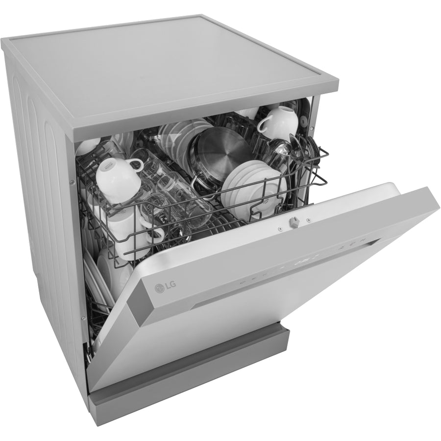 LG DF030FL 13-place setting Freestanding dishwasher - Silver