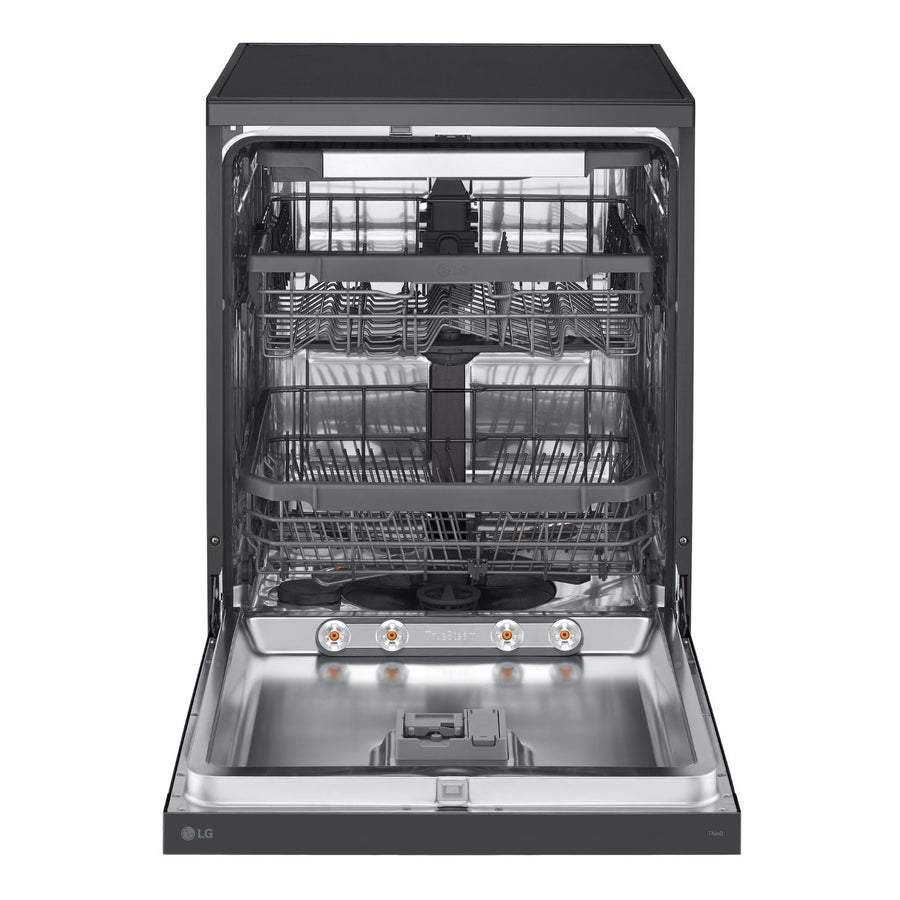 LG DF365FMS matte black freestanding dishwasher