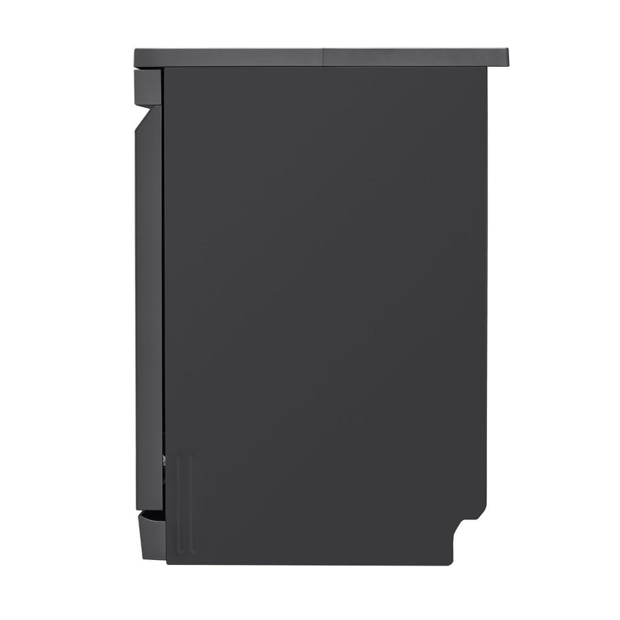 LG DF365FMS matte black freestanding dishwasher