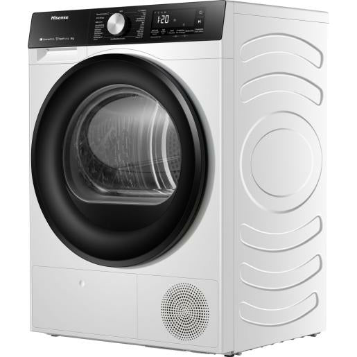 Hisense DH3S802BW3 3S Series 8kg Heat Pump Tumble Dryer