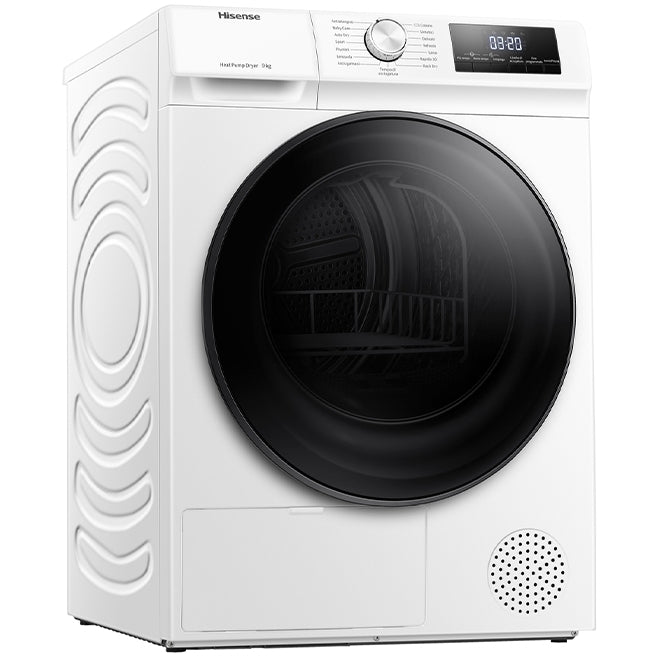 Hisense DHQA902U 9kg Heat Pump Tumble Dryer - White