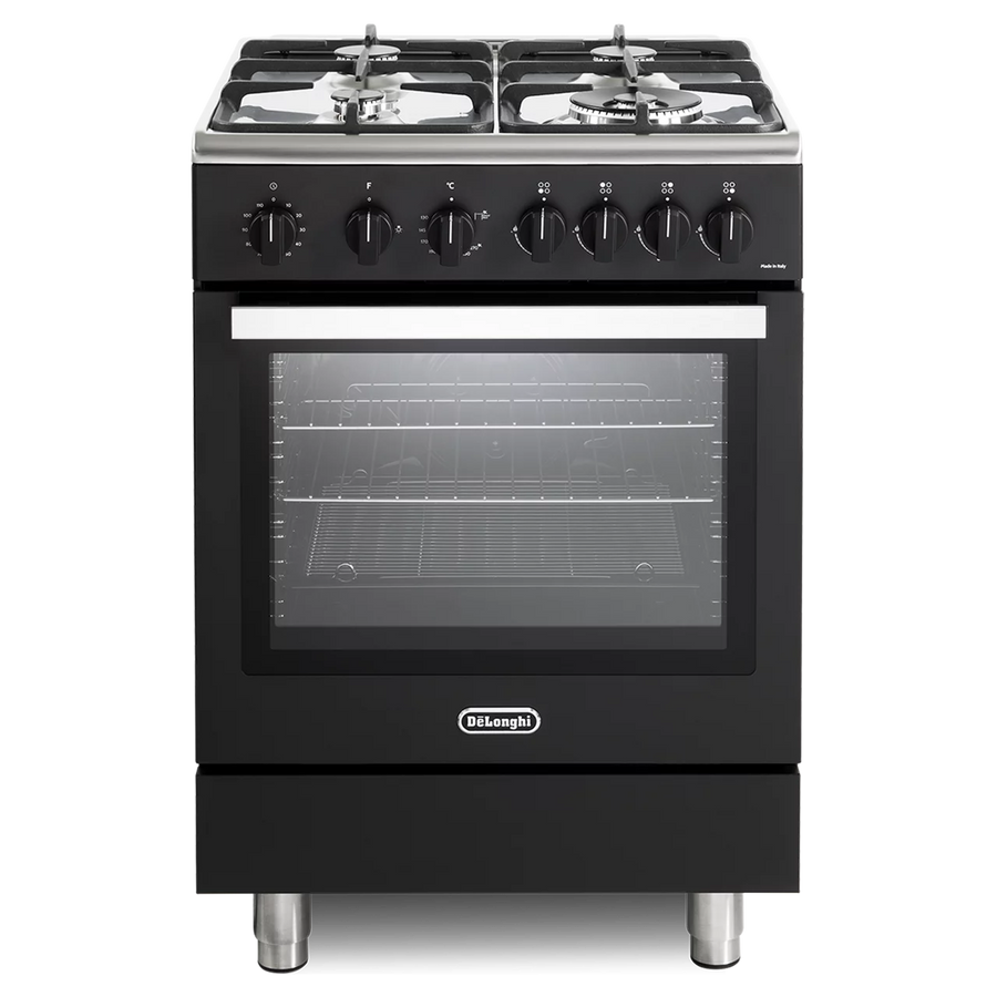 De'Longhi DSC626G-1 BL 60cm Gas Cooker - Anthracite