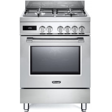 De'Longhi DSC626MF-1 60cm Dual Fuel Cooker - Stainless Steel
