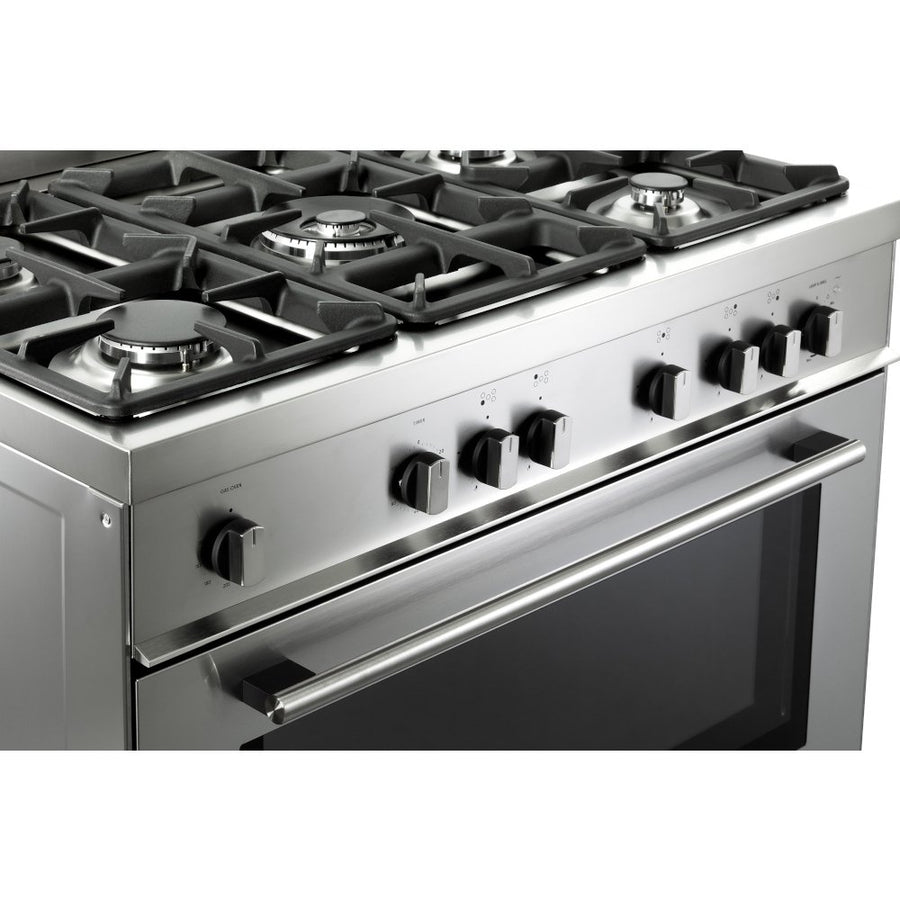 De'Longhi DSR916-GS 90cm Gas Range Cooker - Stainless Steel [available to order]