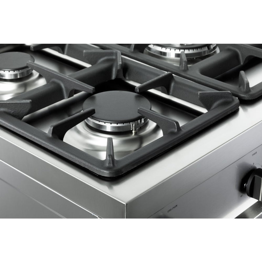 De'Longhi DSR916-GS 90cm Gas Range Cooker - Stainless Steel [available to order]