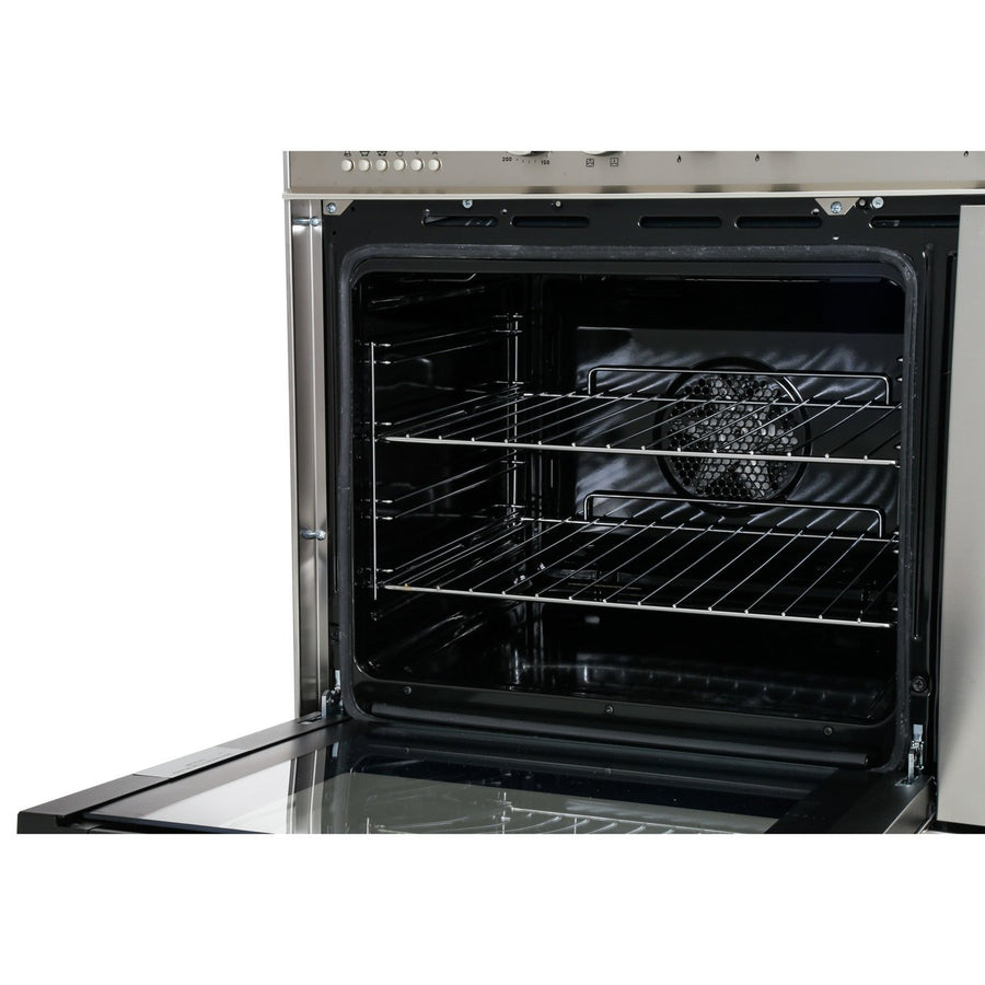 De'Longhi DTR906DF 90cm Professional Twin Cavity Dual Fuel Range Cooker in Stainless Steel