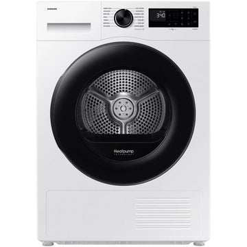 Samsung DV90DG52A0AEEU 9kg Heat Pump Tumble Dryer - White [Free 5-year parts & labour warranty]