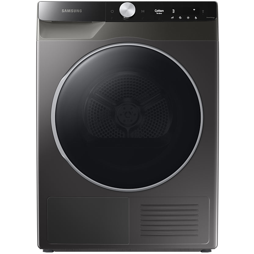 Samsung DV90T8240SX Series 9 Heat Pump Condenser Tumble Dryer - Graphite [Free 5-year parts & labour guarantee]