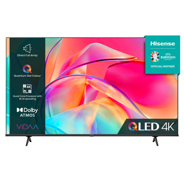 Hisense 50E7KQTUK 50'' QLED HDR UHD 4K Smart TV - [Free 5-Year Parts & Labour Warranty]