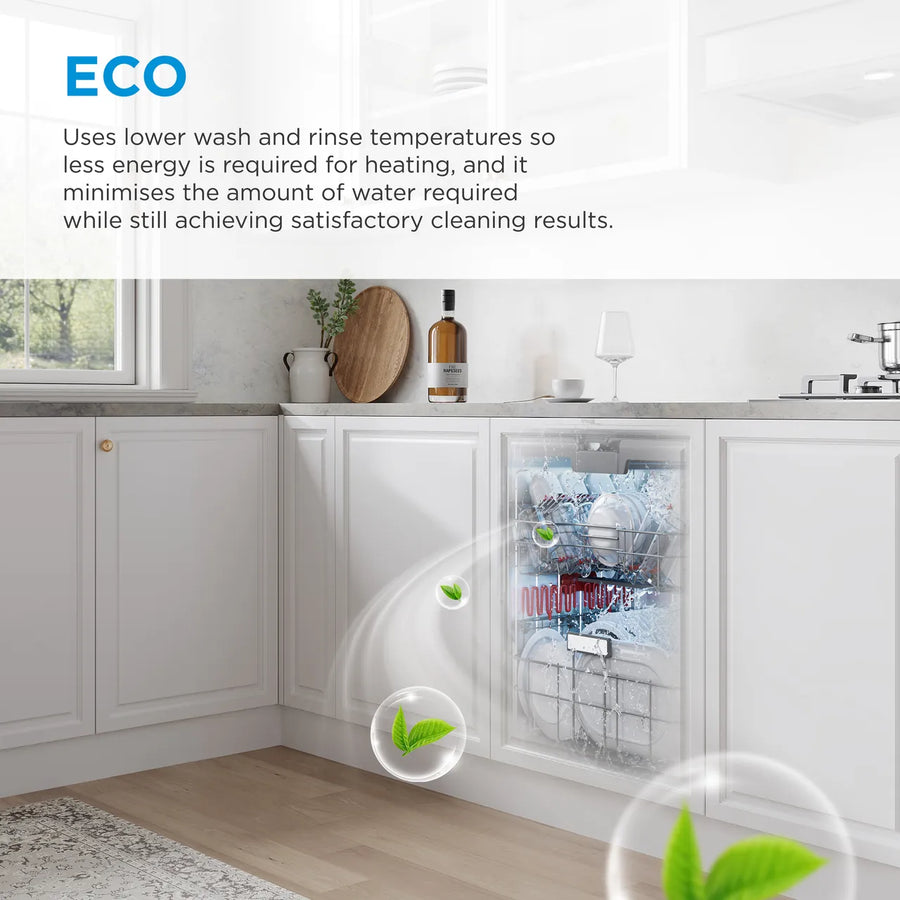 Midea MDWEF1034CS Slimline 10 Place Dishwasher 45cm – Silver