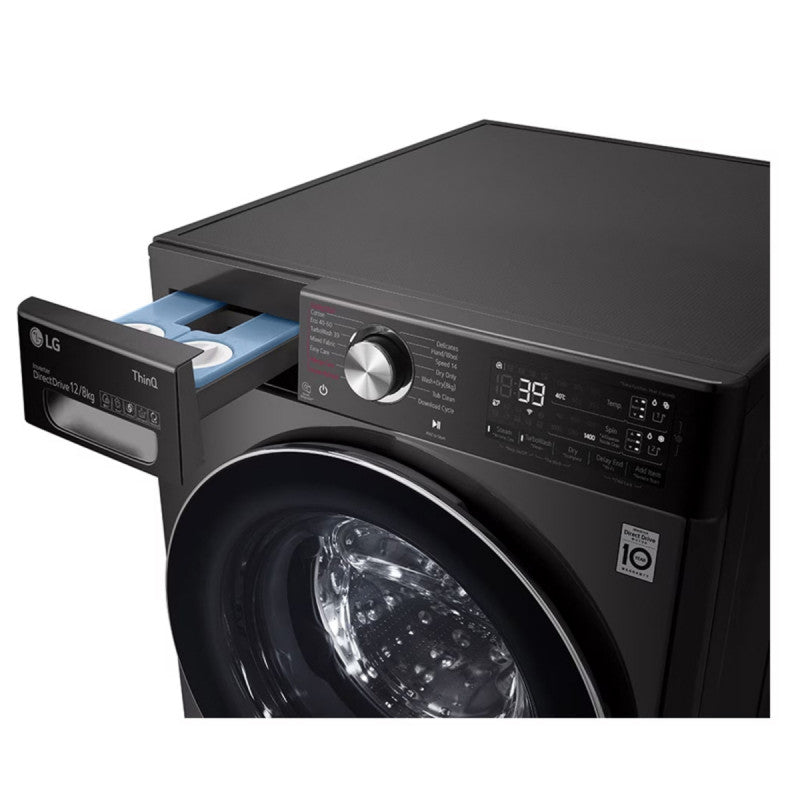 LG FWV1128BTSA 12/8kg 1400RPM Steam Washer Dryer
