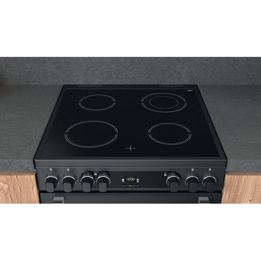 Canon By Hotpoint CD67V9H2CA 60cm Ceramic Multiflow Cooker - Anthracite [last one]