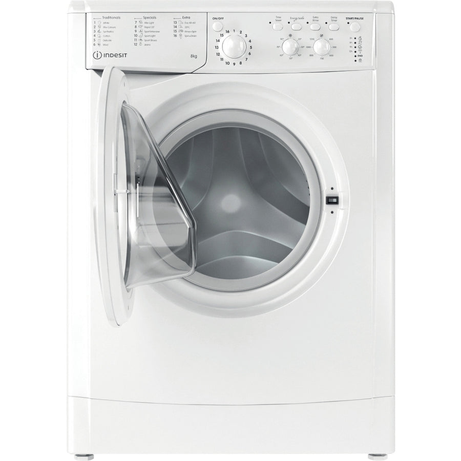 Indesit IWC81283WUKN 8kg 1200rpm Washing Machine - White