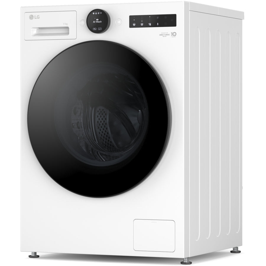 LG F4X7011TWB 11kg 1400rpm AI DD™ Washing Machine - White [Free 5-year parts & labour warranty]
