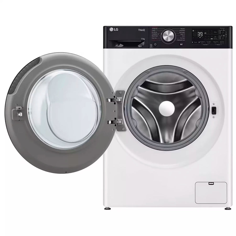 LG F4Y711WBTA1 11kg 1400rpm TurboWash 360™ Washing Machine - White [Free 5-year parts & labour warranty]