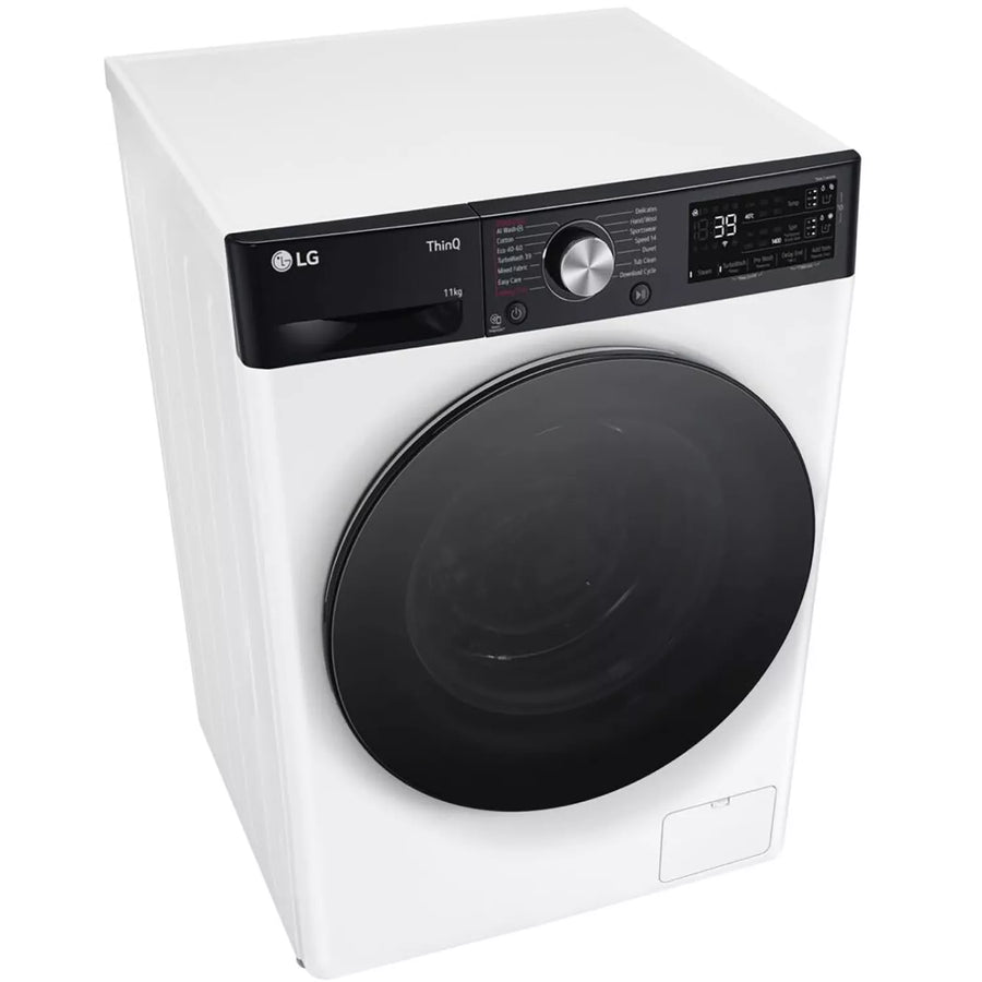 LG F4Y711WBTA1 11kg 1400rpm TurboWash 360™ Washing Machine - White [Free 5-year parts & labour warranty]