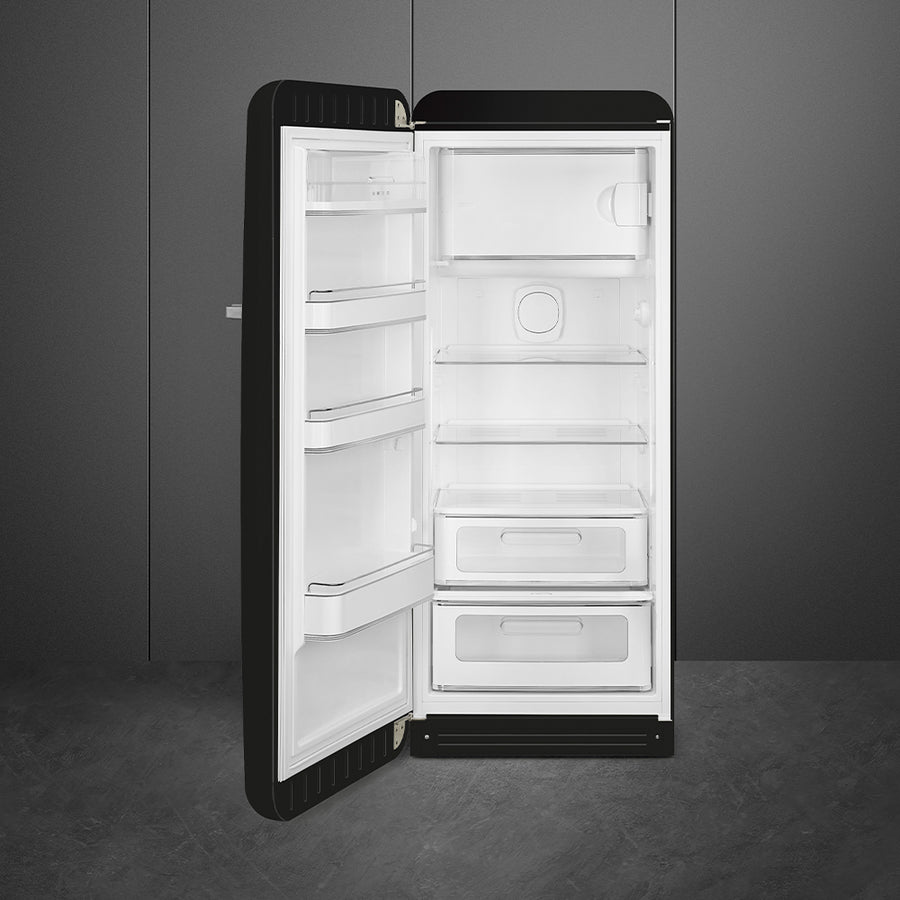 Smeg FAB28LBL5UK Retro Tall Fridge With Freezer Box - [left hand hinge]