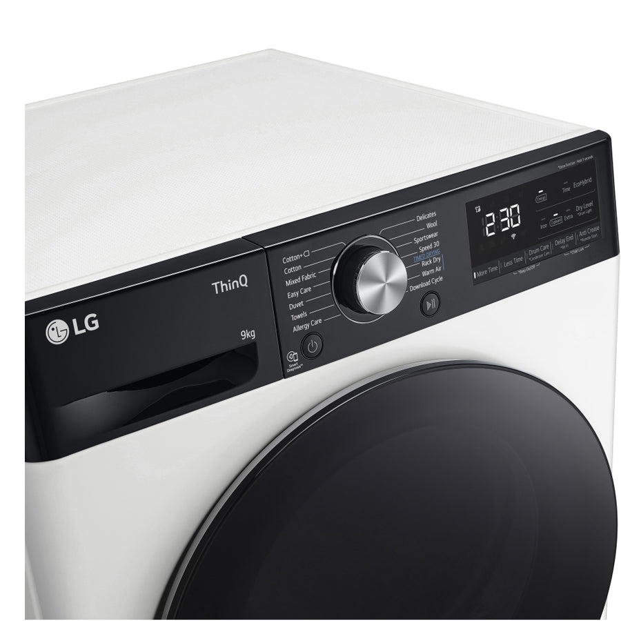 LG FDV909WN 9kg Dual Inverter Heat Pump Dryer - White