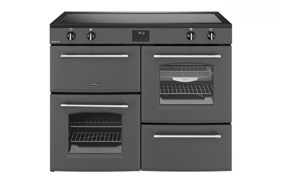Belling Farmhouse FH110EIANT 110cm Electric Induction Range Cooker - Anthracite
