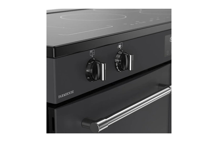 Belling Farmhouse FH110EIANT 110cm Electric Induction Range Cooker - Anthracite
