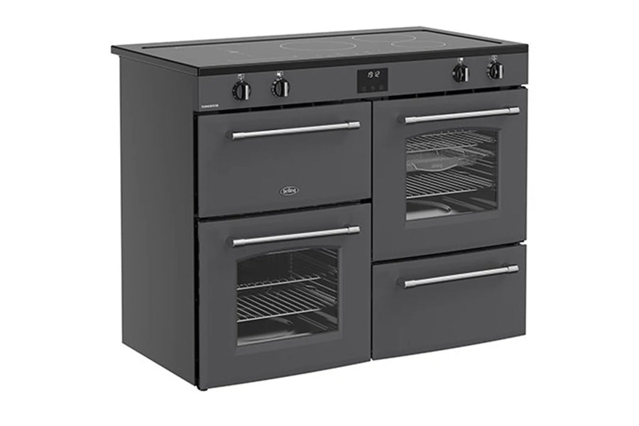 Belling Farmhouse FH110EIANT 110cm Electric Induction Range Cooker - Anthracite