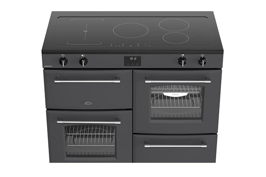 Belling Farmhouse FH110EIANT 110cm Electric Induction Range Cooker - Anthracite