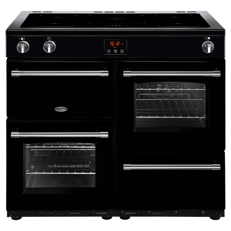 FH100EIBK 100cm belling farmhouse induction range cooker 