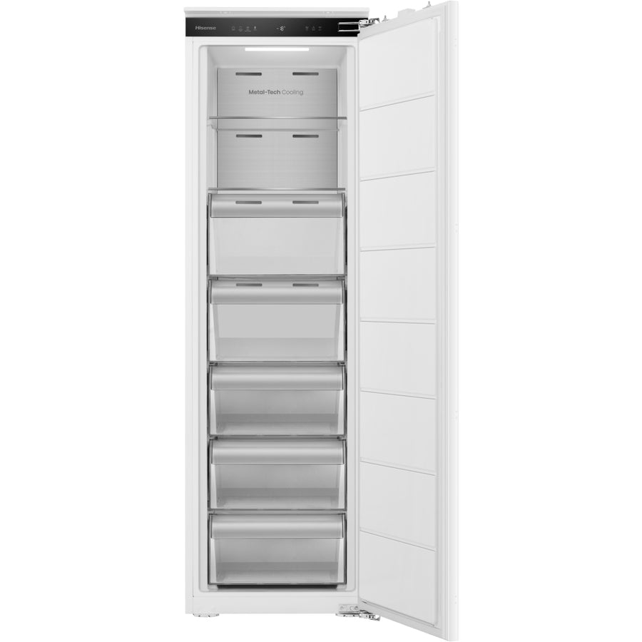 Hisense FT3B213SAWE Integrated Tall Freezer [Fixed Hinge]