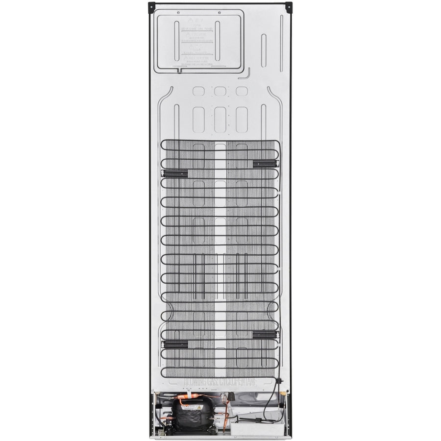 LG GBF3102EEP NatureFresh™ 60/40 total no frost fridge freezer in matte black.