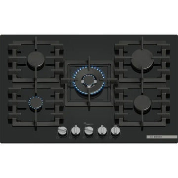 Bosch PPQ7A6I40 75cm Series 6 Tempered Glass Gas Hob
