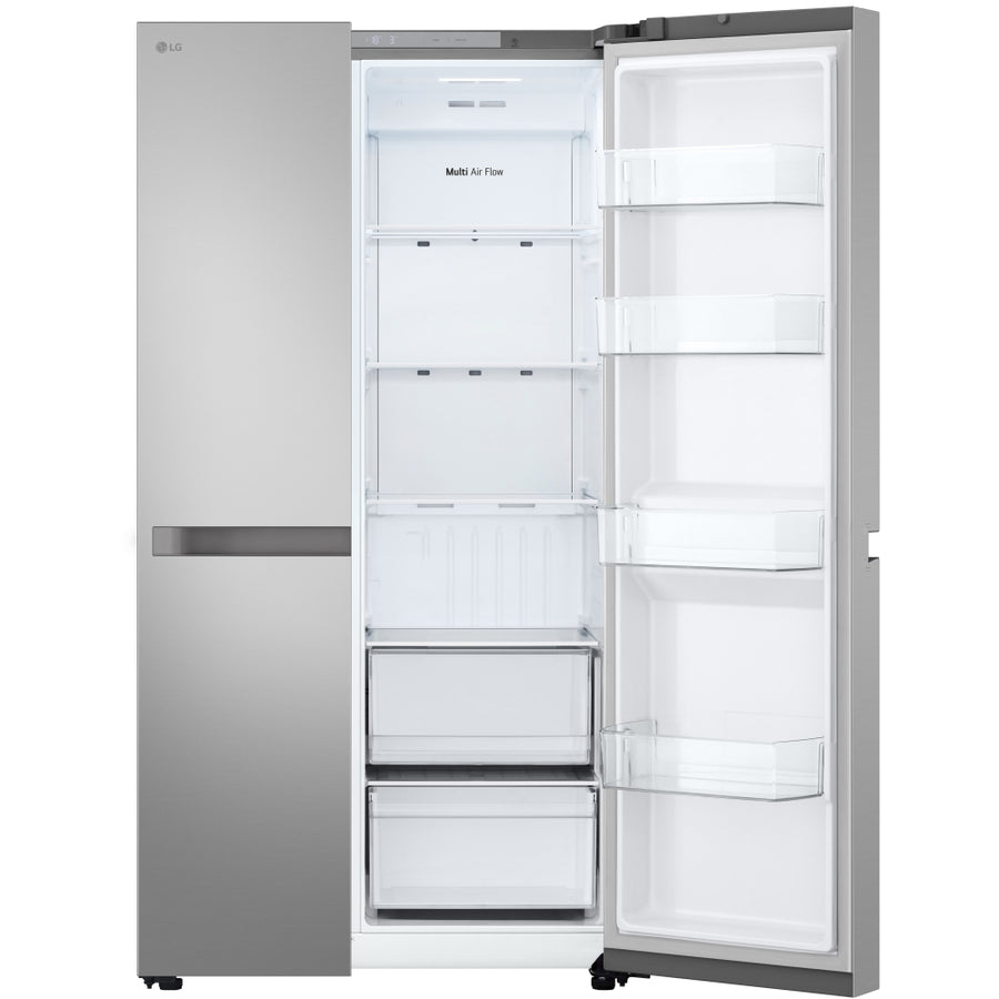 LG GSBC40PYPE NatureFRESH™ Non-Ice & Water American style fridge freezer - Silver