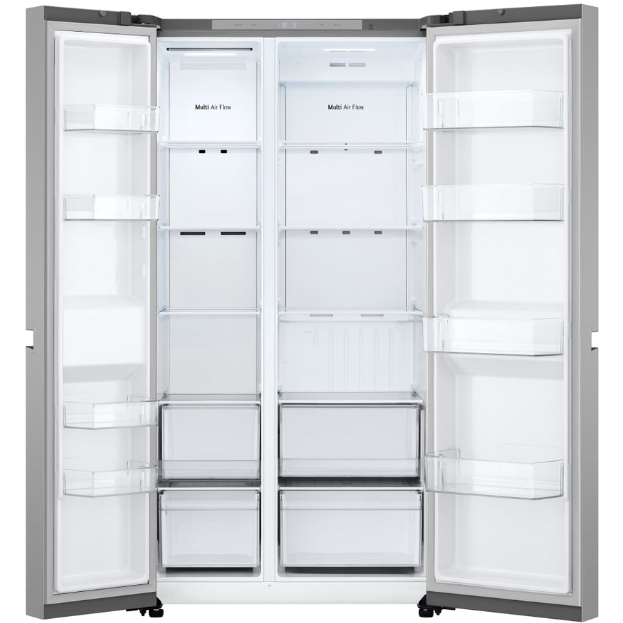 LG GSBC40PYPE NatureFRESH™ Non-Ice & Water American style fridge freezer - Silver
