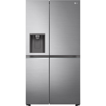 LG GSLV71PZTD Non-plumbed NatureFresh™ American style fridge freezer - Stainless steel