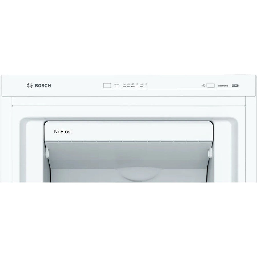 Bosch GSN33VWEPG Series 4 Freestanding Frost Free Freezer - White [Free 5-year parts & labour guarantee]