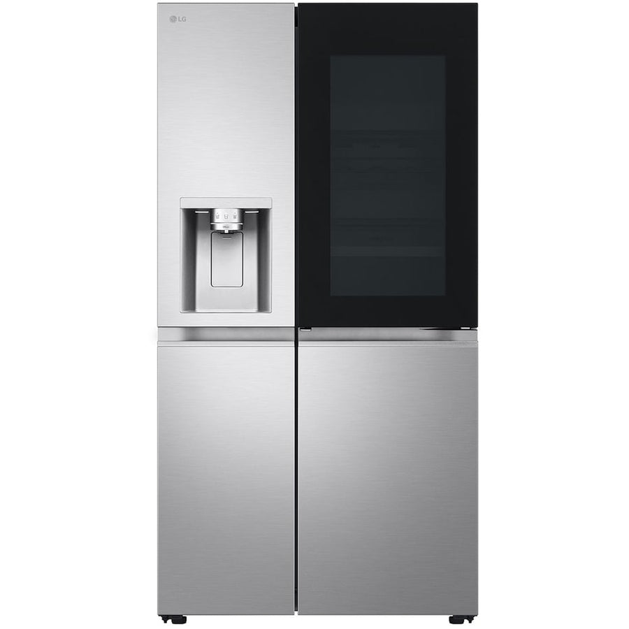 LG GSXE90BSAD InstaView™ stainless steel American fridge freezer