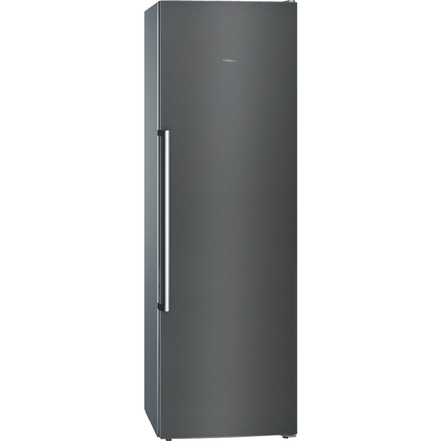 Siemens GS36NVIEV IQ500 Freestanding Frost Free Freezer – Black Steel