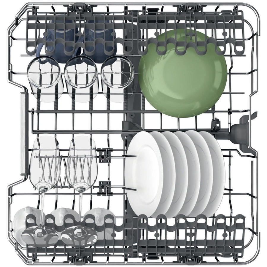 Hotpoint H7FHP43XUK 15 place setting dishwasher - stainless steel