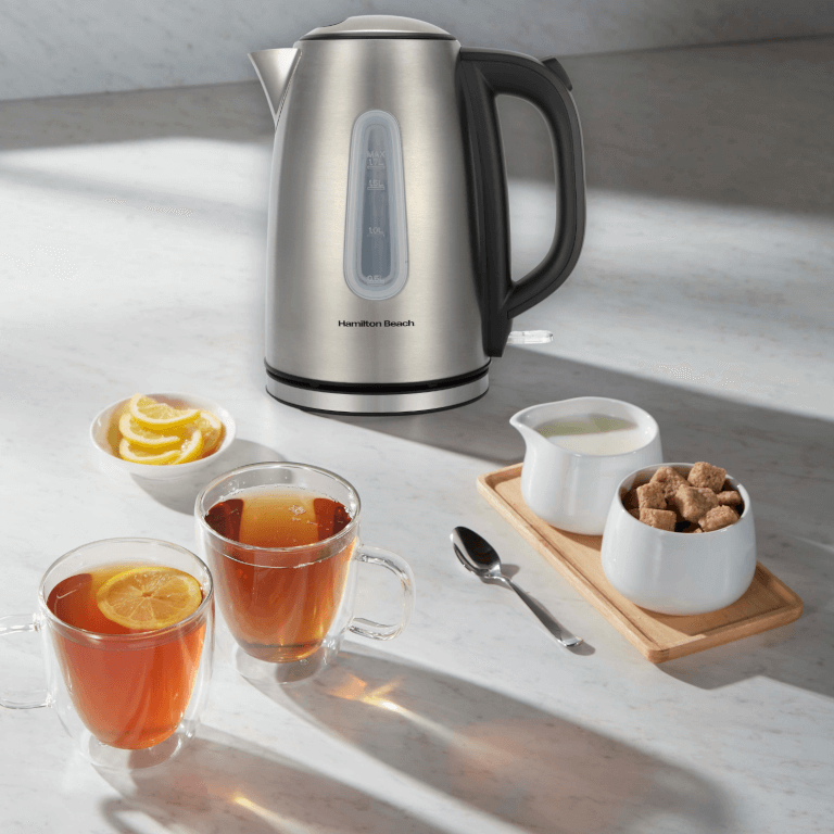 Hamilton Beach HB01402P Rise 1.7 litre Brushed Stainless steel kettle