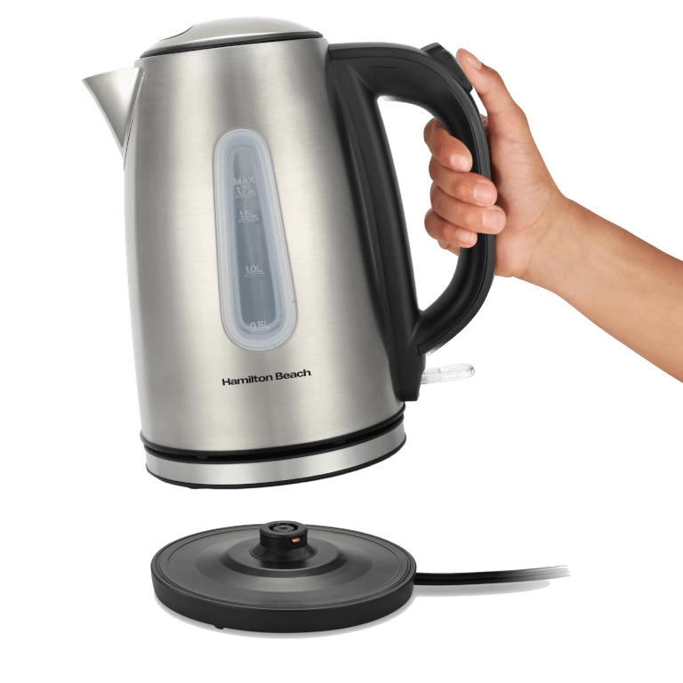 Hamilton Beach HB01402B Rise 1.7L Kettle Brushed Stainless Steel