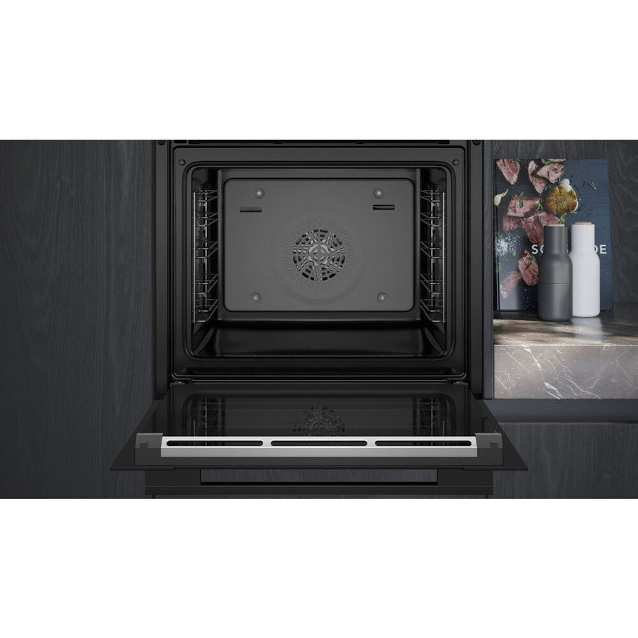 Siemens iQ700 HB732G1B1B Built-in Single Oven - Black