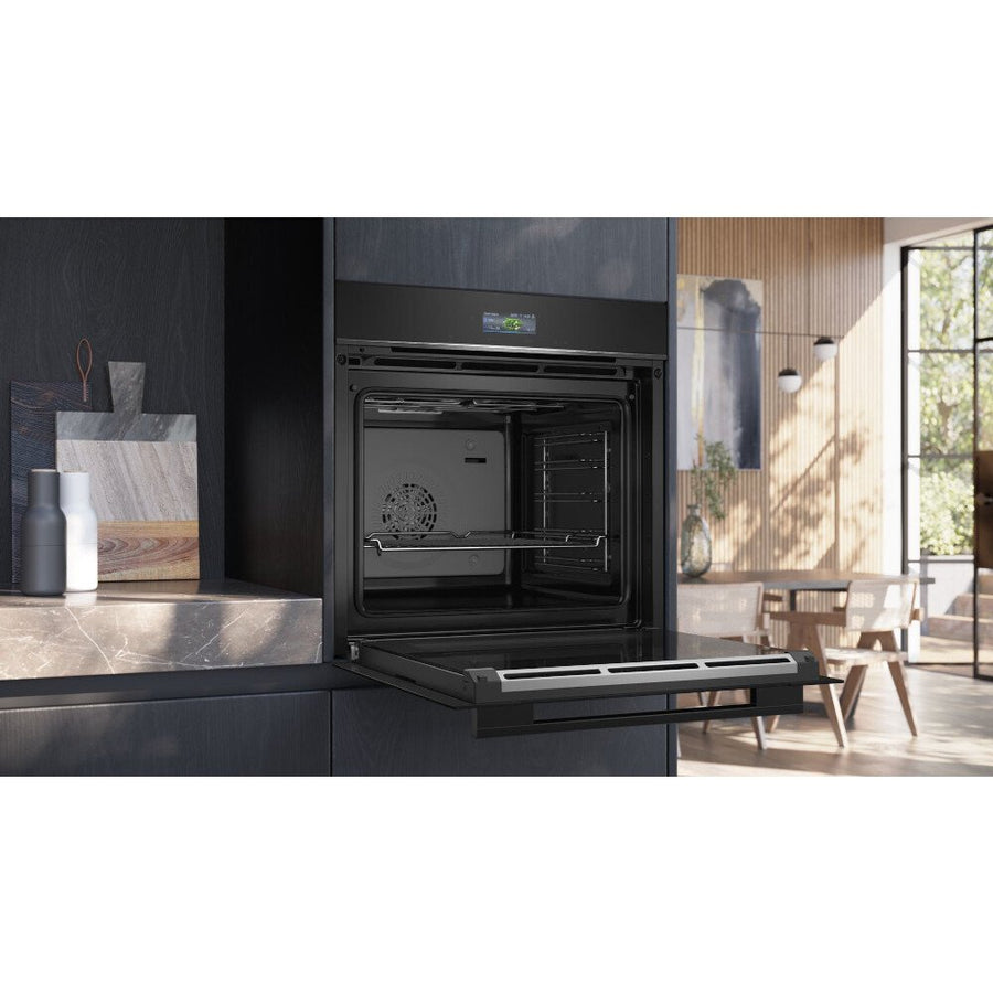 Siemens iQ700 HB732G1B1B Built-in Single Oven - Black
