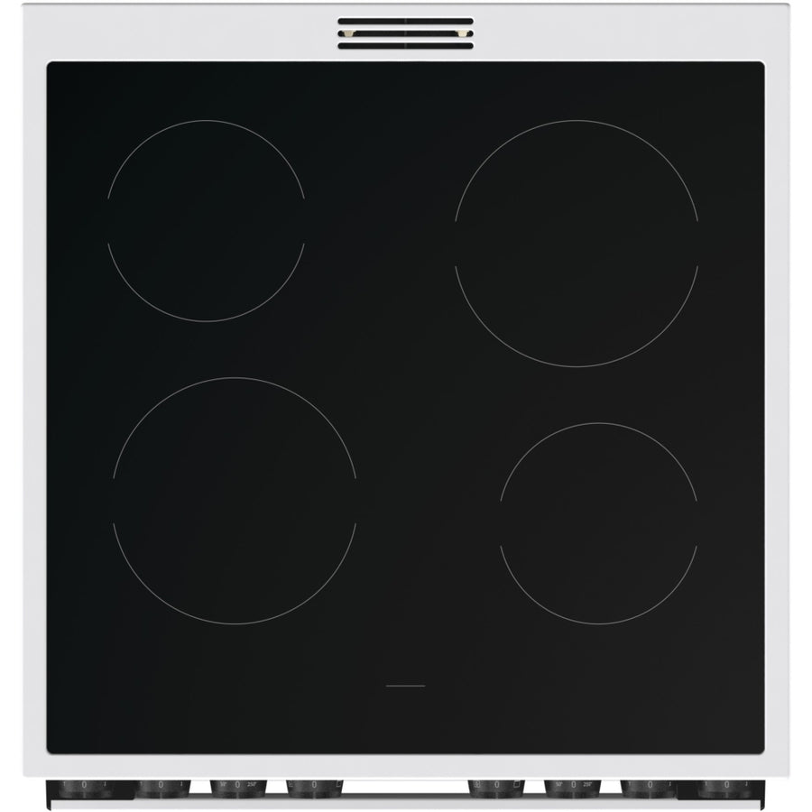 Hisense HDCE6C20W 60cm AirFry Electric Ceramic Cooker With Catalytic Liners - White