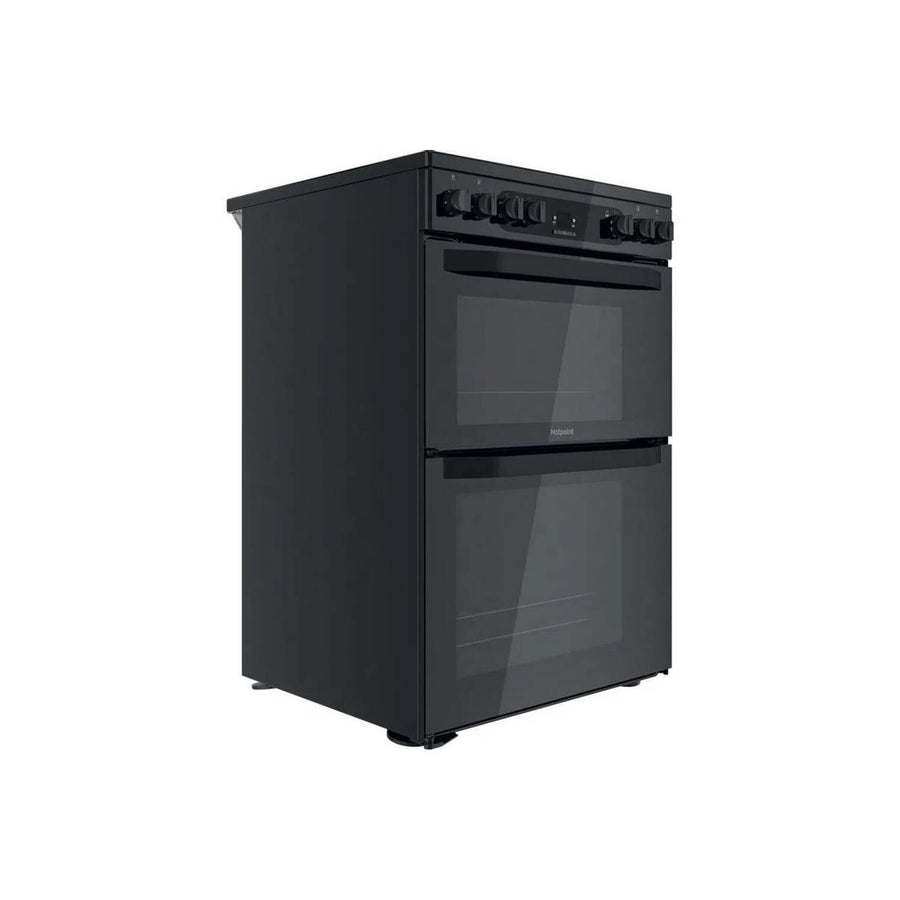 Hotpoint HDM67V92HCB 60cm Electric Cooker - Black [Catalytic liners - main oven] LAST ONE
